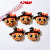 Halloween Ghost Resin 12MM Snap button