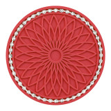 Flower Car Cup Mat Silicone Water Cup Mat Thermal Insulation Mat