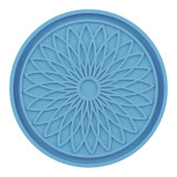 Flower Car Cup Mat Silicone Water Cup Mat Thermal Insulation Mat