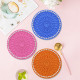 Flower Car Cup Mat Silicone Water Cup Mat Thermal Insulation Mat
