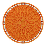 Flower Car Cup Mat Silicone Water Cup Mat Thermal Insulation Mat