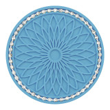 Flower Car Cup Mat Silicone Water Cup Mat Thermal Insulation Mat