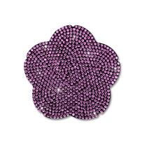 Car full diamond plum blossom coaster car inlaid diamond coaster decoration for women