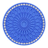 Flower Car Cup Mat Silicone Water Cup Mat Thermal Insulation Mat