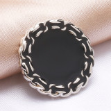 20mm snap button metal rhinestone Golden Silver Flower Pearl Snowflake love
