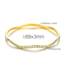 Starry Sky DIY Combination Curve Diamond Set Exquisite Stainless Steel Bracelet