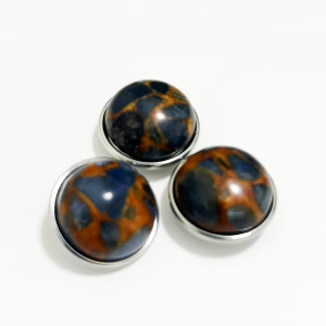 NEW 20MM Stone Gold Blue Purple Green snap button charms