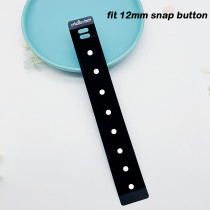 10pcs/set 21cm*3cm Card cardboard PVC hanging card velvet display  Fit 12mm 20mm snap buttons