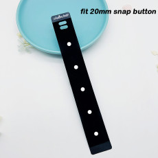10pcs/set 21cm*3cm Card cardboard PVC hanging card velvet display  Fit 12mm 20mm snap buttons