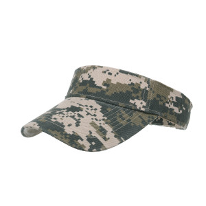 Spring and summer new military camouflage empty top hat tennis hat