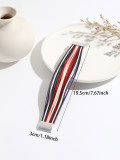 New Multi Step Gradient Bracelet Leather Rope Mixed Color Women's PU Leather Bracelet Magnetic Buckle Bracelet