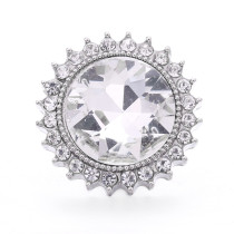 20MM design snap button metal  rhinestone multicolor