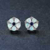 Australian Treasure Flower Ear Nails rhinestone