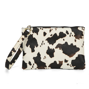 Printed makeup bag for women, hand-held bag