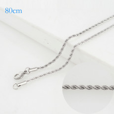 80CM Stainless steel fashion rope chain fit all jewelry