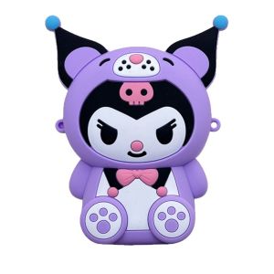 Cartoon Children's Silicone Bag Cute Kumi Stand up Diagonal Crossover Wallet Girl