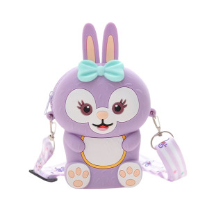 New Star Dailu Children's Bag Cute Little Princess Silicone Cross Shoulder Bag