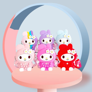 Cute Melody Rabbit Silicone Bag Children's Diagonal Cross Bag