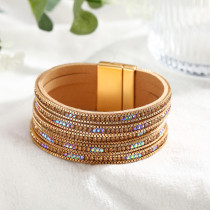 New Bhinestone Bracelet Fashion Women's Handmade Christmas