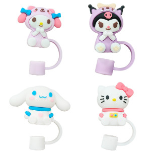 10mm cartoon KT cat straw cap dust stopper STANLEY cup accessories straw cover