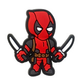 New Deadpool Wolverine Cave Shoes, Flower Shoes, Buckle Soft Rubber DIY