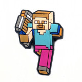 Minecraft Cartoon Hole Shoes Flower Buckle Game DIY