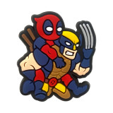 New Deadpool Wolverine Cave Shoes, Flower Shoes, Buckle Soft Rubber DIY