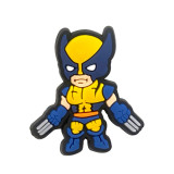 New Deadpool Wolverine Cave Shoes, Flower Shoes, Buckle Soft Rubber DIY