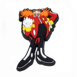 Game Cartoon Sonic Hole Shoes Flower Shoes Buckle Soft Rubber DIY Decoration