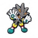 Game Cartoon Sonic Hole Shoes Flower Shoes Buckle Soft Rubber DIY Decoration