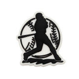 Baseball series sports hole shoes, flower shoe buckles DIY accessories