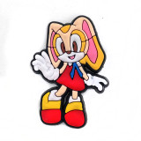 Game Cartoon Sonic Hole Shoes Flower Shoes Buckle Soft Rubber DIY Decoration