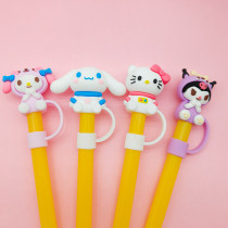 10mm cartoon KT cat straw cap dust stopper STANLEY cup accessories straw cover