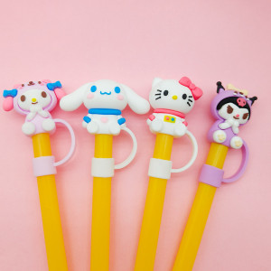 10mm cartoon KT cat straw cap dust stopper STANLEY cup accessories straw cover