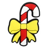 New Christmas Santa Claus PVC Soft Rubber Shoes Flower Shoe Buckle DIY Decoration
