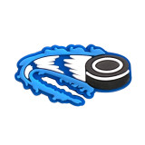 New ice hockey sport hole shoes, flower shoe buckles DIY