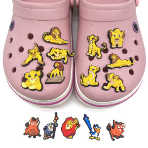 New Lion King series hole shoes, flower shoe buckles DIY wholesale