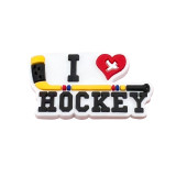 New ice hockey sport hole shoes, flower shoe buckles DIY