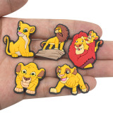 New Lion King series hole shoes, flower shoe buckles DIY wholesale