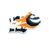 New ice hockey sport hole shoes, flower shoe buckles DIY