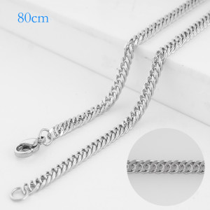 80CM Stainless steel fashion rope chain fit all jewelry