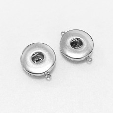 Copper 18mm snap button Pendant bracelet accessories  DIY