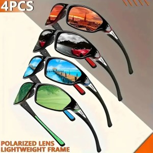 Polarized Colorful Film Series Glasses Sports Sunglasses Men's Cycling Glasses