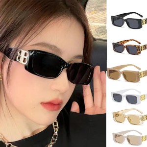 New Retro Sunglasses Women's Square Sunglasses Sunglasses