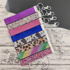 Wholesale of wrist strap, rhinestone mobile phone lanyard, car keychain pendant