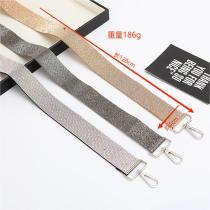 Crystal suspender, rhinestone handbag, hanging strap, women's diagonal cross bag, shoulder strap