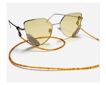 Amber colored eyeglass strap anti loss eyeglass chain