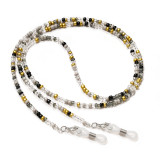 Colorful Rice Bead Glasses Chain Mask Chain Anti Loss Hanging Rope