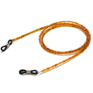 Amber colored eyeglass strap anti loss eyeglass chain