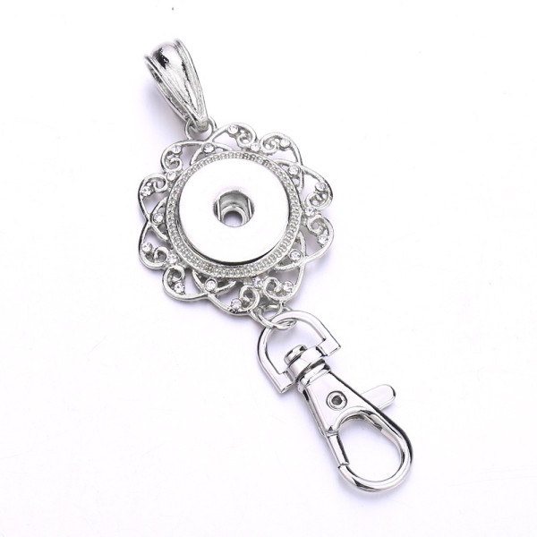 Nurse Chest Card Pendant Snap Button Pendant Owl flower